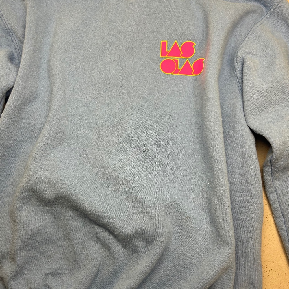 Las Olas sweatshirt, size small